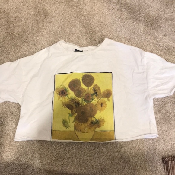 van gogh t shirt zara